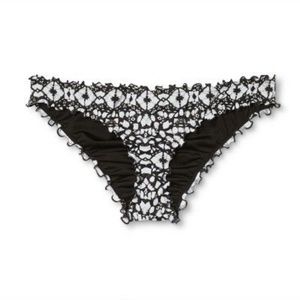 Sand & Shore Tie Dye Black & White Cheeky Bikini.